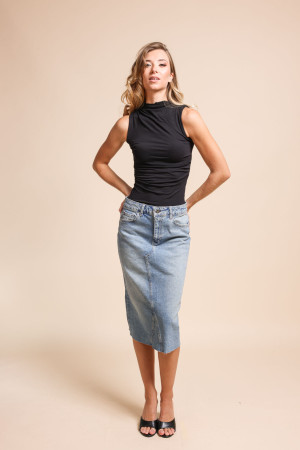 Τζιν Φούστα Midi 