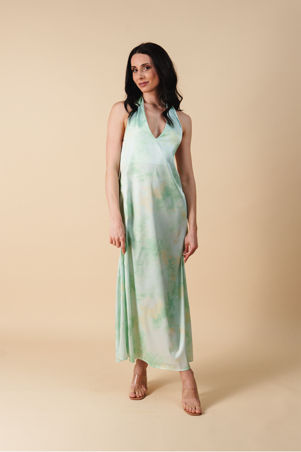 AZURA SATIN DRESS 