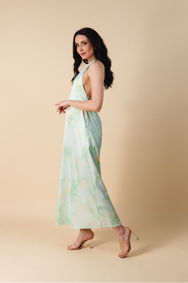 AZURA SATIN DRESS 