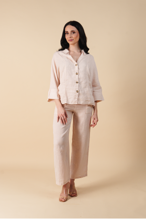 DUSTY ROSE SET LINEN 