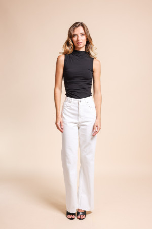 Jean Wide Leg  (Λευκό)