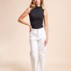 Jean Wide Leg  (Λευκό)