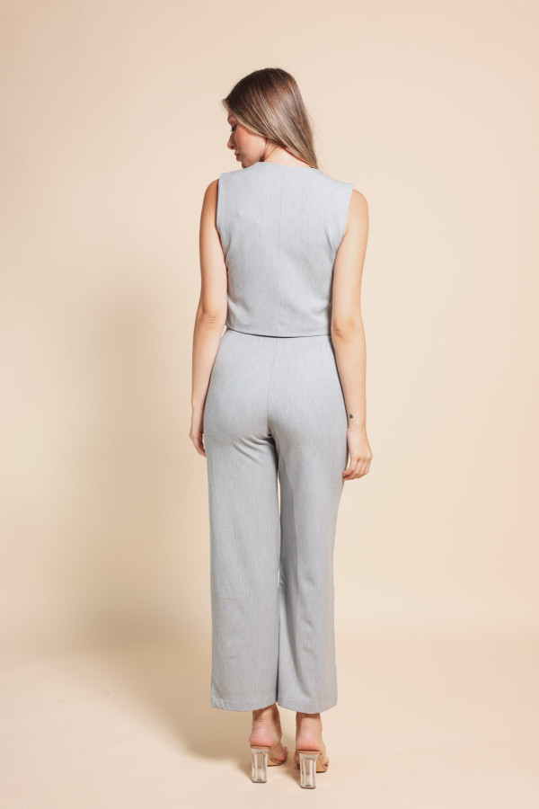 Co-Ord Set Crop top-παντελόνι