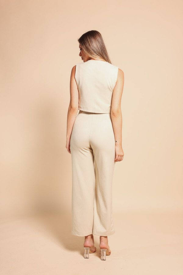 Co-Ord Set Crop top-παντελόνι