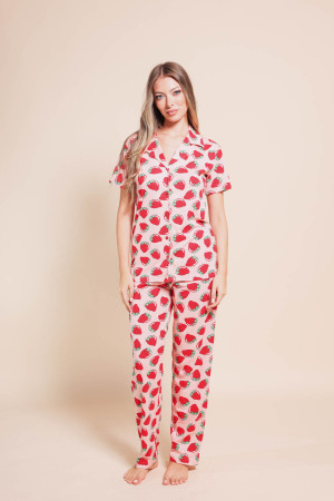 Πιτζάμα Σετ – Strawberries